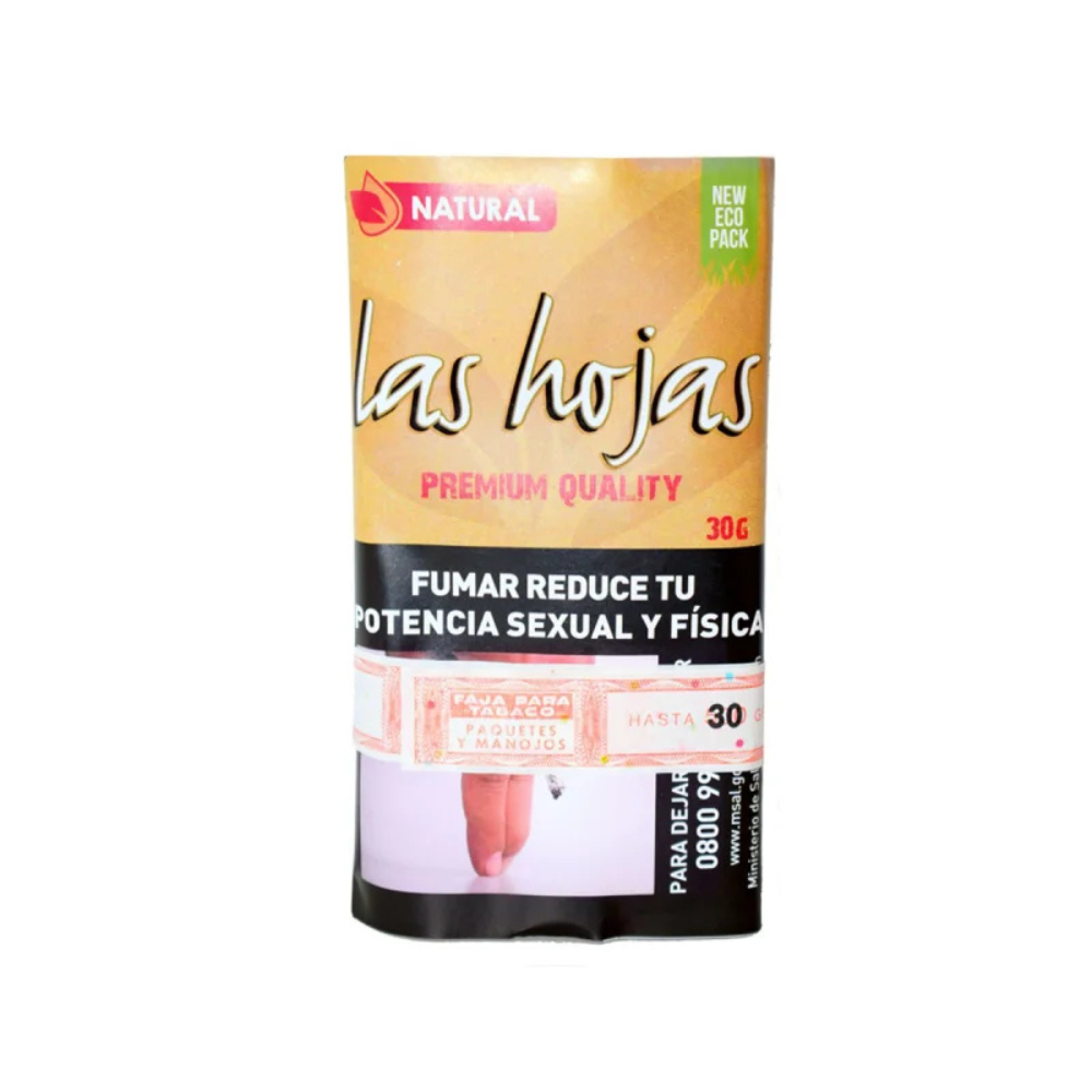 TABACO ARMAR LAS HOJAS PREMIUM N1 NATURAL X30gr
